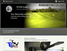 Tablet Screenshot of evmgolf.co.uk